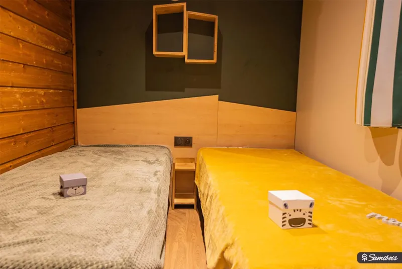 Mobilhome Prestige 39M² (2 Chambres) Dont Terrasse Couverte + Climatisation + Lv + Tv + Plancha