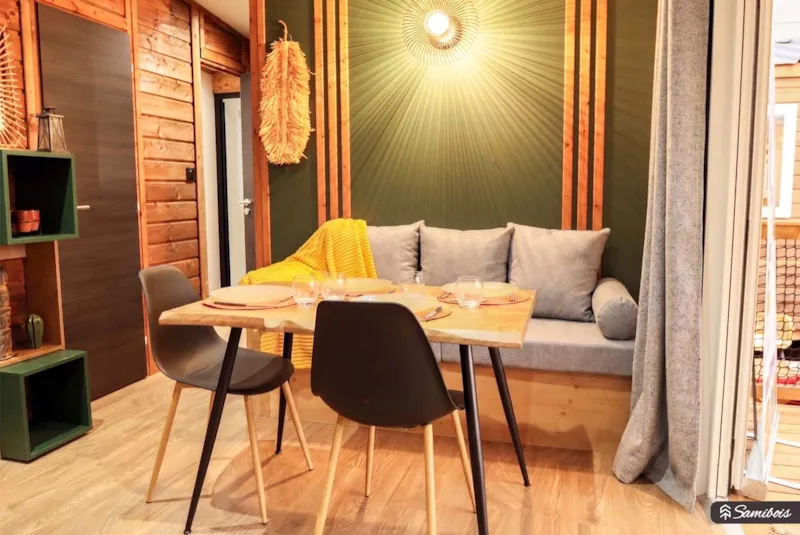 Mobilhome Prestige 39M² (2 Chambres) Dont Terrasse Couverte + Climatisation + Lv + Tv + Plancha