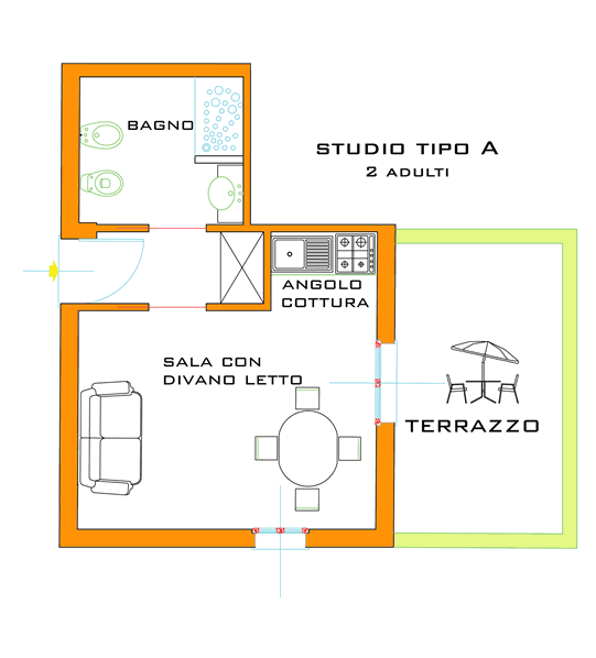 Apartment A — 4