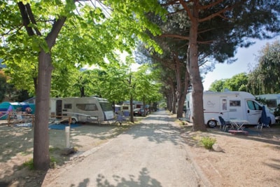 Pitch Place B (50-60m²) - 3 people included - Vehicles up to 6.50 m — 1