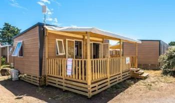 Mietunterkunft - Mobilheim Premium - Azure Model - 2 Schlafzimmer - 31M² - Terrassenlounge - Klimaanlage - Tv - Camping Marvilla Parks - Green Park