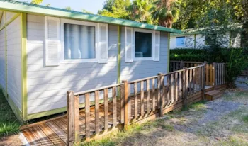Mietunterkunft - Hütte Barrierefrei Classic - Xl Model - 1 Schlafzimmer - 25M² - Klimaanlage - Camping Marvilla Parks - Green Park