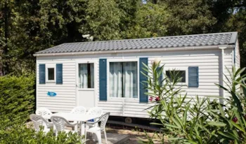 Mietunterkunft - Mobilheim Classic - 3 Schlafzimmer - 33M² - Terrasse - Klimaanlage - Camping Marvilla Parks - Green Park