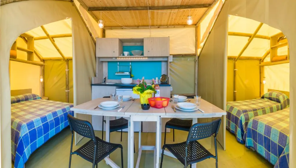 Location - Glamping Tent - Camping Le Palme