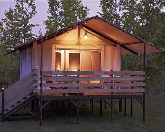 Cabane Lodge Sur Pilotis Standard 34M² (2 Chambres) Dont Terrasse Couverte 11M² - Sans Sanitaires