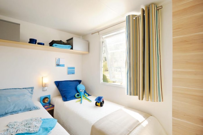 Mobil-Home Confort 31M² (3 Chambres) + Tv + Terrasse Semi-Couverte