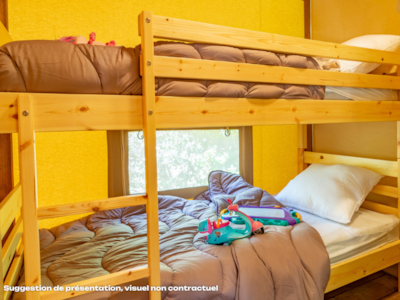 Ecolodge Cabin Cotton CONFORT 35sqm (2 bedrooms) 11sqm sheltered terrace + TV — 6