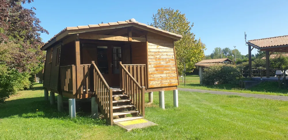 Accommodation - Wooden Cabin Insolite Nature 20 M² (2 Bedrooms) - With Private Facilities - Flower Camping La Dordogne Verte