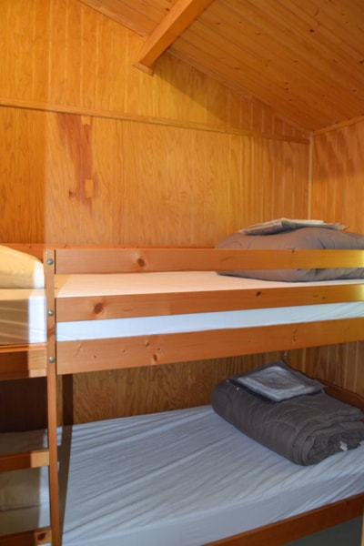 Chalet on piles Standard 30m² (3 bedrooms) + terrace