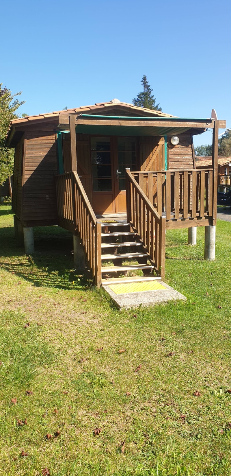Holzhütte Insolite Nature 18m² (1 zimmer) - mit Sanitäranlagen