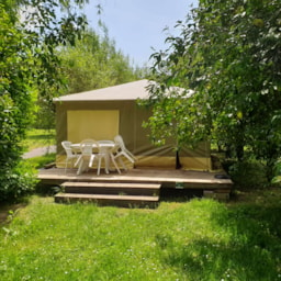 Location - Tente Lodge Insolite Nature 2 Chambres 25M² - Sites et Paysages La Dordogne Verte