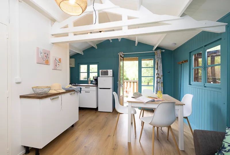 Chalet Sur Pilotis Confort 24M² (2 Chambres) + Terrasse - Bord De Rivière