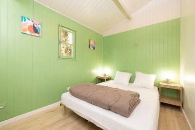 Chalet on piles Confort 30m² (2 bedrooms) + TV + air-conditioning