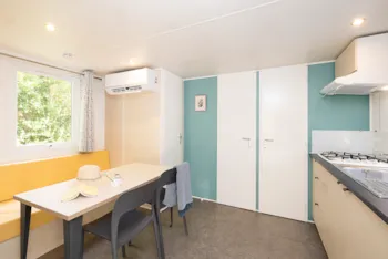 Mietunterkunft - Mobilheim Tribu Confort 48M² (4 Schlafzimmer ) - 2 Badezimmer + Tv + Klimaanlage + Terrasse - Flower Camping La Dordogne Verte