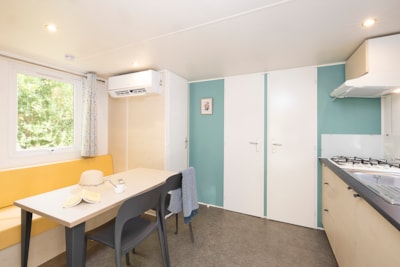 Mobile-home Tribu Premium 48m² (4 bedrooms) - 2 bathrooms + TV + air-conditioning + terrace