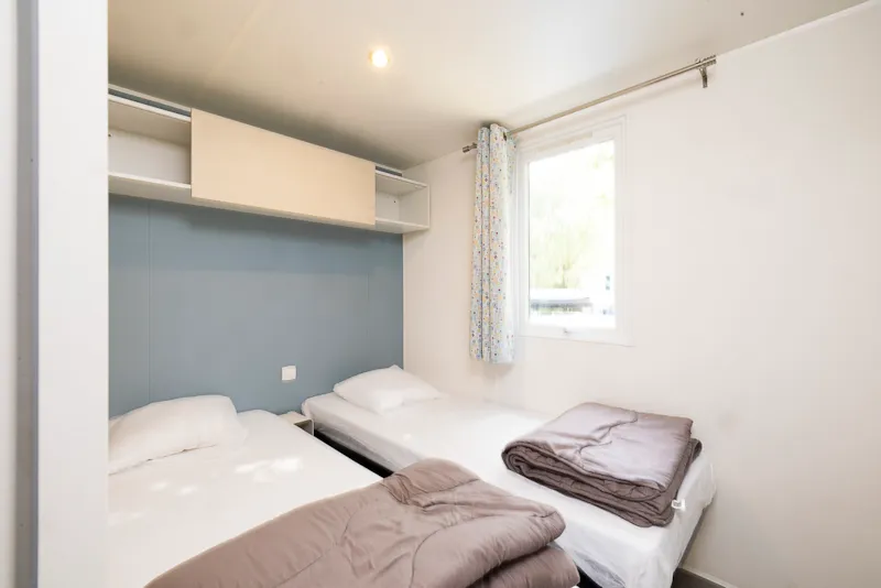 Mobil-Home Tribu Premium 48M² (4 Chambres) - 2 Salles De Bain + Tv + Clim + Terrasse