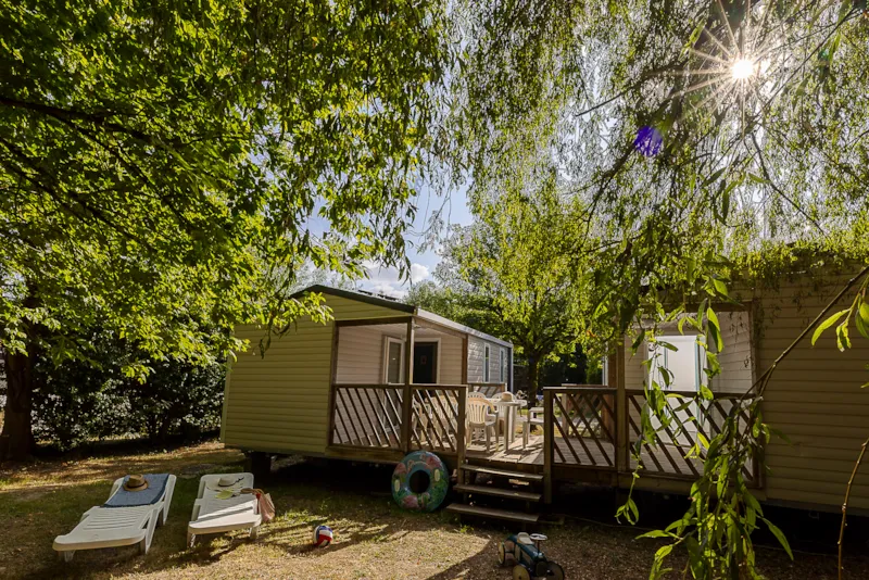 Mobil-Home Tribu Premium 48M² (4 Chambres) - 2 Salles De Bain + Tv + Clim + Terrasse