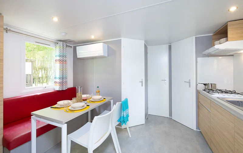 Mobil-Home Premium 27M² (2 Chambres) + Tv + Clim + Terrasse