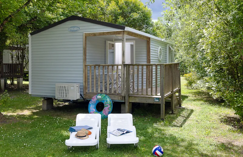 Mobil-Home Premium 27M² (2 Chambres) + Tv + Clim + Terrasse