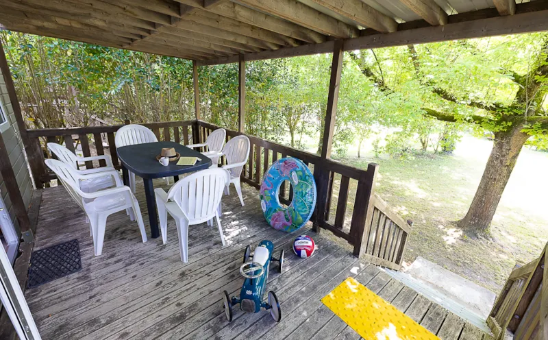 New// Mobil-Home Premium 32M² (3 Chambres) + Tv + Clim + Terrasse