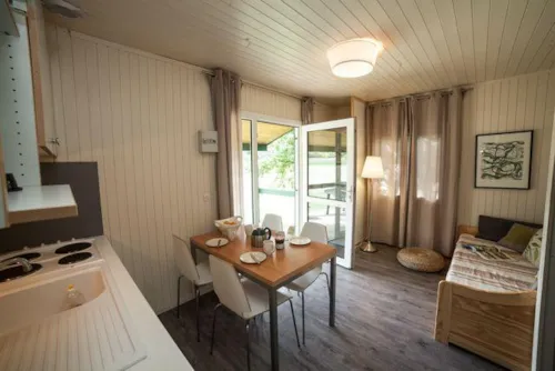 Location - Chalet Marina N° 79 - - image n°2 - Camping L'Hirondelle France *****