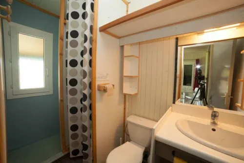 Location - Chalet Neva N° 80 - - image n°6 - Camping L'Hirondelle France *****