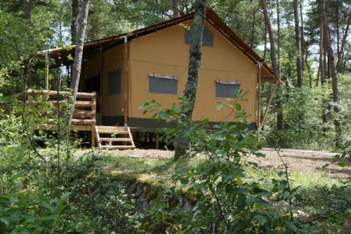 Accommodation - Lodge Safari Nr 81, 82, 88-1 - - image n°1 - Camping L'Hirondelle France *****