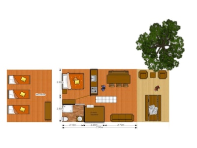 Lodge WOODY nr 6, 7, 11, 63, 64, 65 -