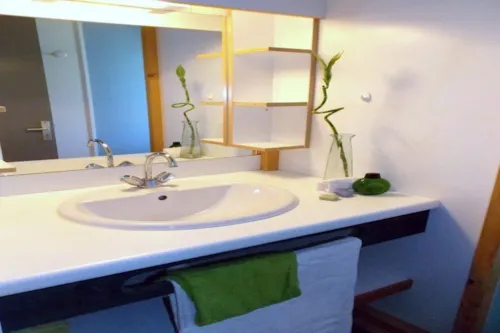 Huuraccommodatie(s) - Chalet Maeva Premium (Uitzicht Op Velden En Bergen) Nr. 5, 20, 21 - - image n°6 - Camping L'Hirondelle France *****