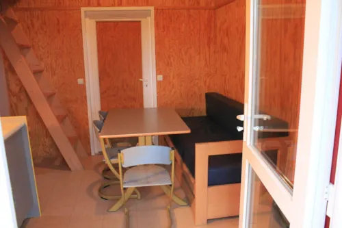 Accommodation - Chalet Maeva Mezzanine Premium (Field View) Nr 17 - - image n°4 - Camping L'Hirondelle France *****
