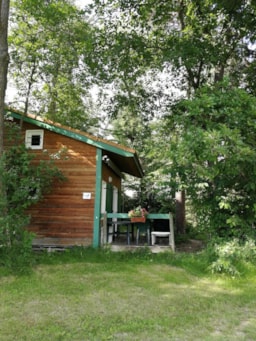 Huuraccommodatie(s) - Chalet Neva Mezzanine Premium (Uitzicht Over Velden) Nr. 16 - - Camping L'Hirondelle