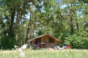 Locatif - COTTON Lodge nr 69, 71, 72, 75, - Camping L'Hirondelle France *****