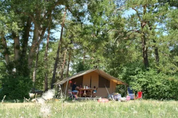 Mietunterkunft - Cotton Lodge Nr 69, 71, 72, 75, - Camping L'Hirondelle France *****