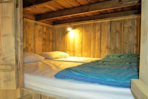 Accommodation - Lodge Woody Nr 6, 7, 11, 63, 64, 65 - - image n°7 - Camping L'Hirondelle France *****