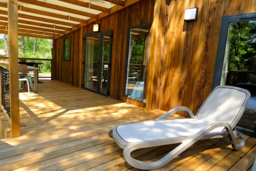 Accommodation - Naturalis Cottage Nr 9, 12, 13, 14, 15, 26, 27, 29, 30-33, 35, 36, 41, 42, 43, 44, 49, 50, 88 2 - image n°2 - Camping L'Hirondelle France *****