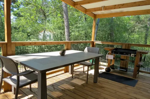 Accommodation - Naturalis Cottage Nr 9, 12, 13, 14, 15, 26, 27, 29, 30-33, 35, 36, 41, 42, 43, 44, 49, 50, 88 2 - image n°3 - Camping L'Hirondelle France *****