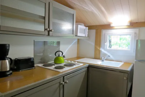 Location - Chalet Jade N° 37, 38, 39, 40 - - image n°5 - Camping L'Hirondelle France *****