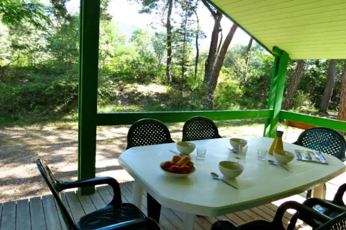 Location - Chalet Jade N° 37, 38, 39, 40 - - image n°2 - Camping L'Hirondelle France *****