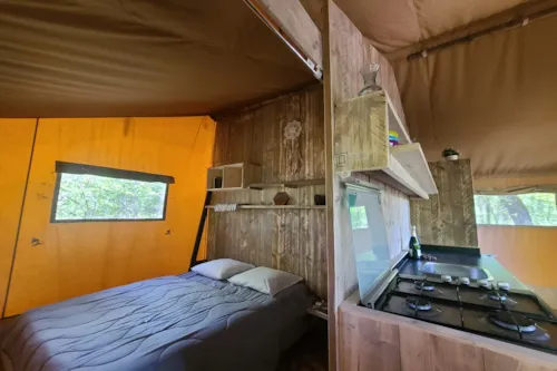Location - Lodge Forest N° 24, 28, 57, 60, 62, 108, 126, 166, 166-1, 179, 179-1- - image n°5 - Camping L'Hirondelle France *****