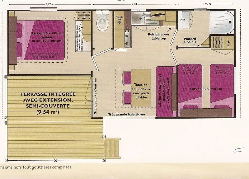Mobilhome Irm Loggia 25 M² - 2 Chambres