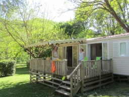 Accommodation - Mobile Home Irm Visio 3 Bedrooms Sheltered Terrace - Camping Le Ventadour
