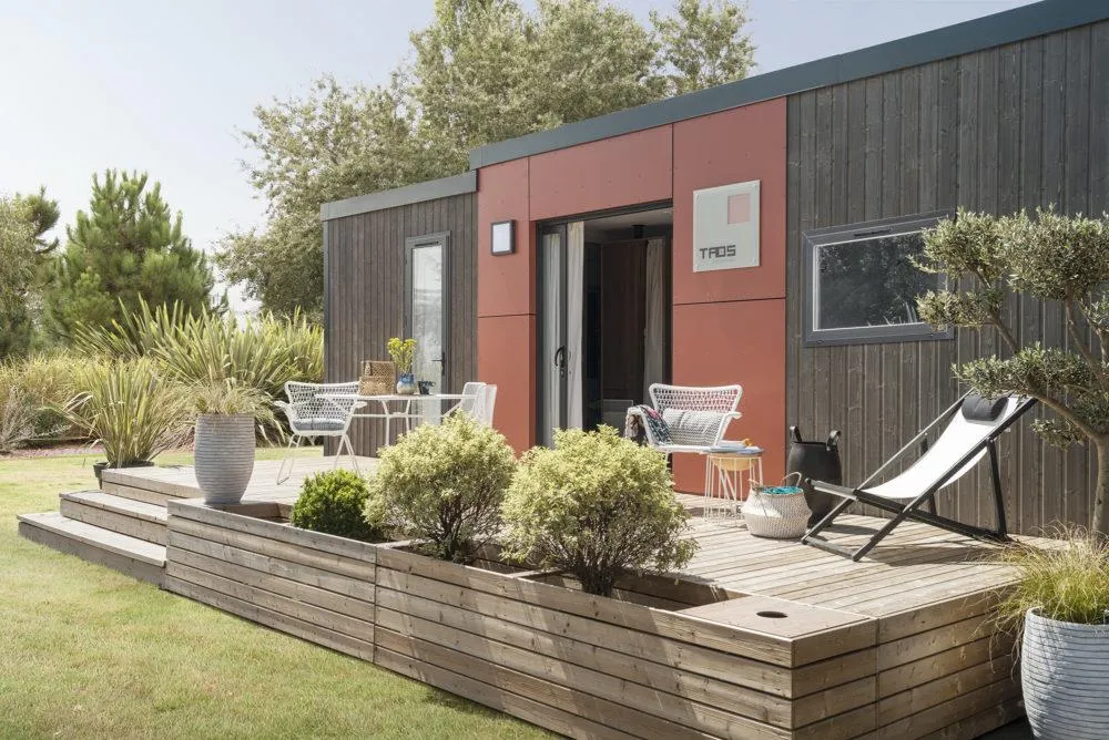 Mietunterkunft - Taos F 5 (40 M²) Geräumige Luxus Unterkunft Für Max. 5 Gäste / 2 Zimmer - Camping Le Ventadour
