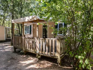 Locatif - Komfort Cottage  Murette 2 ch. - Camping La Marette Sites & Paysages