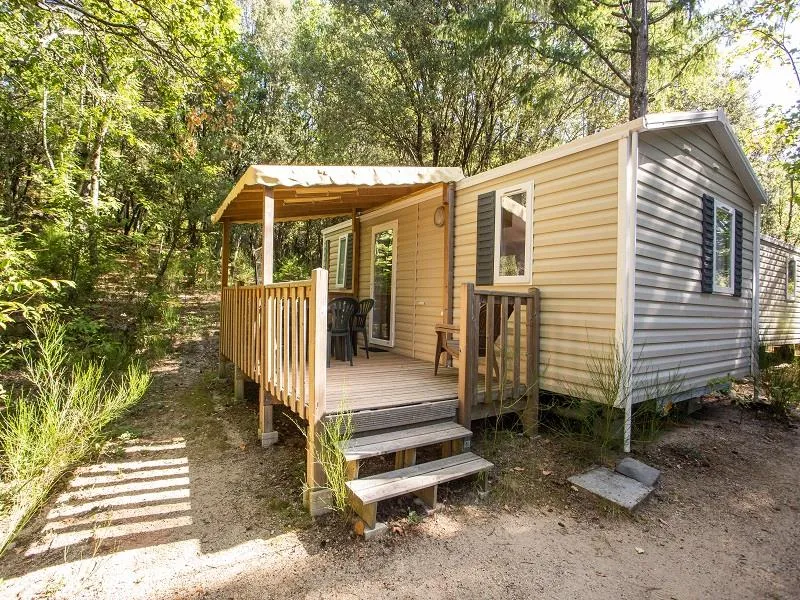 Huuraccommodatie(s) - Cottage Privilege Frêne 2 Ch. - Camping La Marette Sites & Paysages