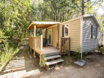 Mietunterkunft - Privilege Cottage Frêne 2 Ch. - Camping La Marette Sites & Paysages