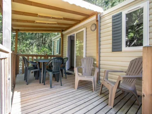 Mietunterkunft - Privilege Cottage Frêne 2 Ch. - image n°2 - Camping La Marette Sites & Paysages