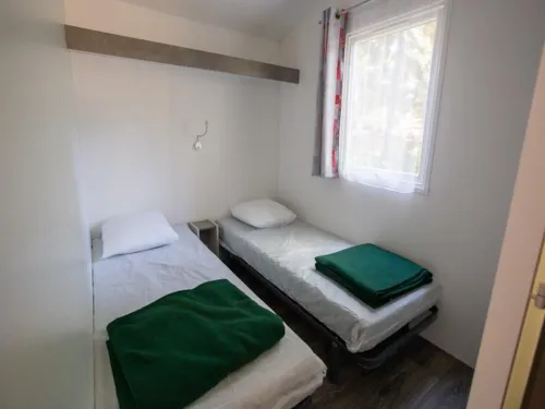 Mietunterkunft - Privilege Cottage Frêne 2 Ch. - image n°7 - Camping La Marette Sites & Paysages