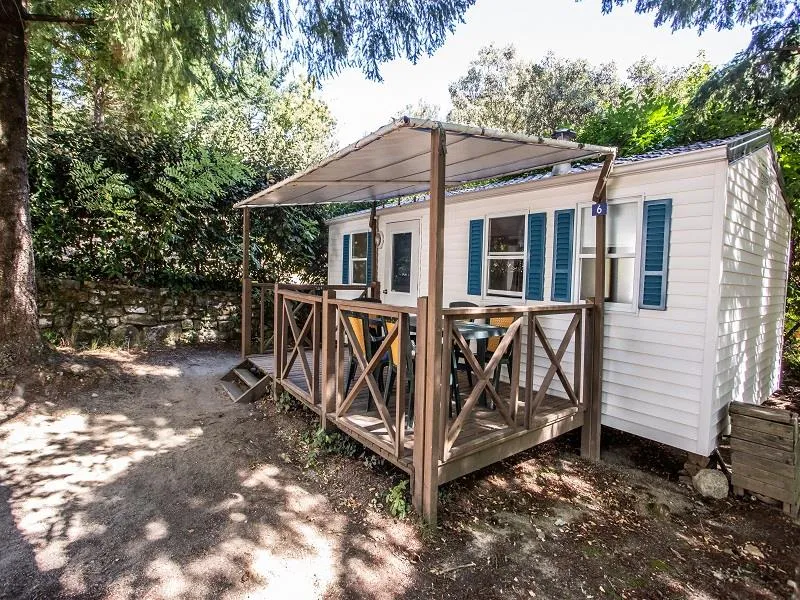 Huuraccommodatie(s) - Klassieke Stacaravan Myrtille 2 Ch. - Camping La Marette Sites & Paysages