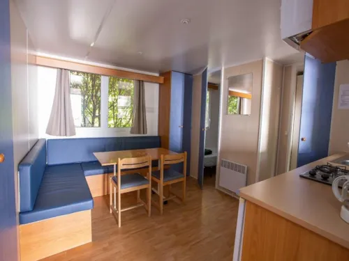 Mietunterkunft - Klassisches Mobilheim Myrtille 2 Ch. - image n°4 - Camping La Marette Sites & Paysages