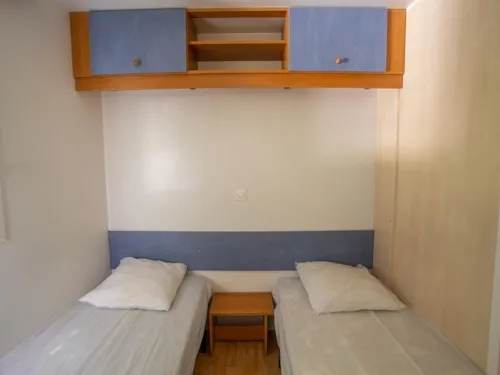 Mietunterkunft - Klassisches Mobilheim Myrtille 2 Ch. - image n°6 - Camping La Marette Sites & Paysages
